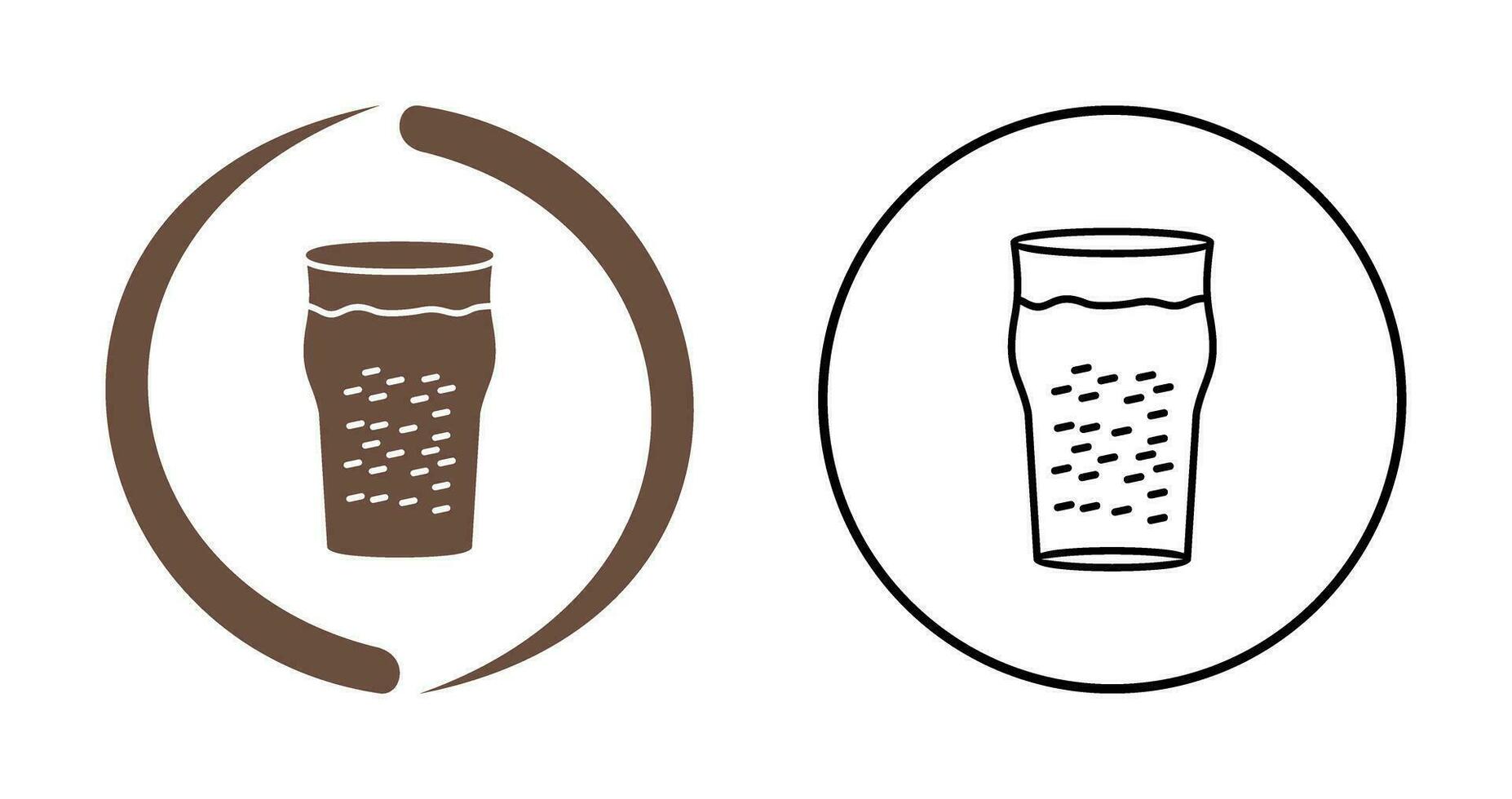 Pint of Beer Vector Icon