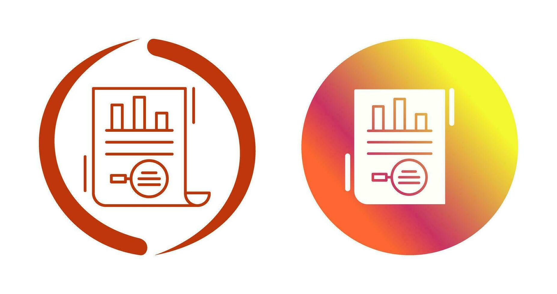 icono de vector de investigación de mercado