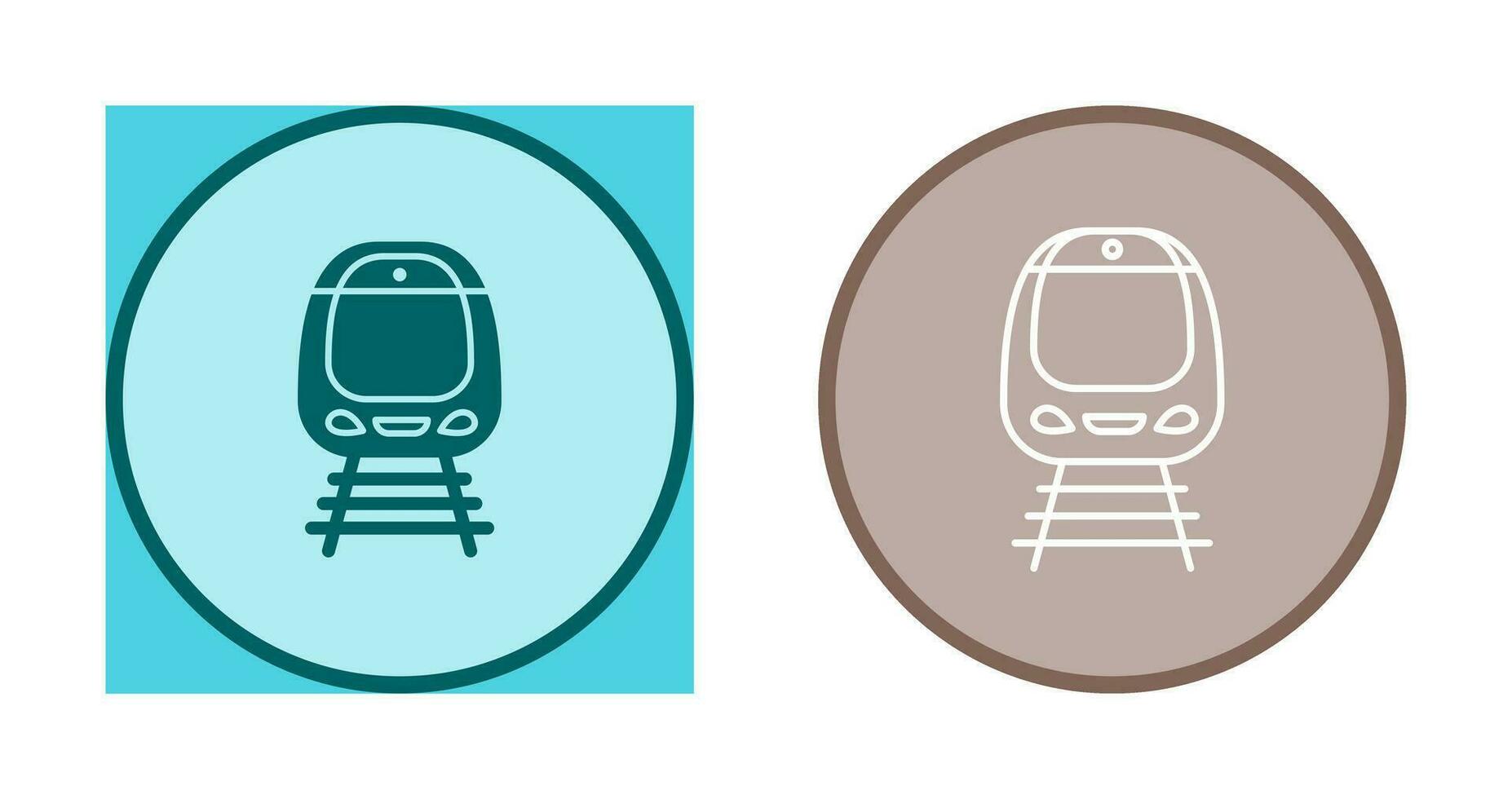 icono de vector de tren