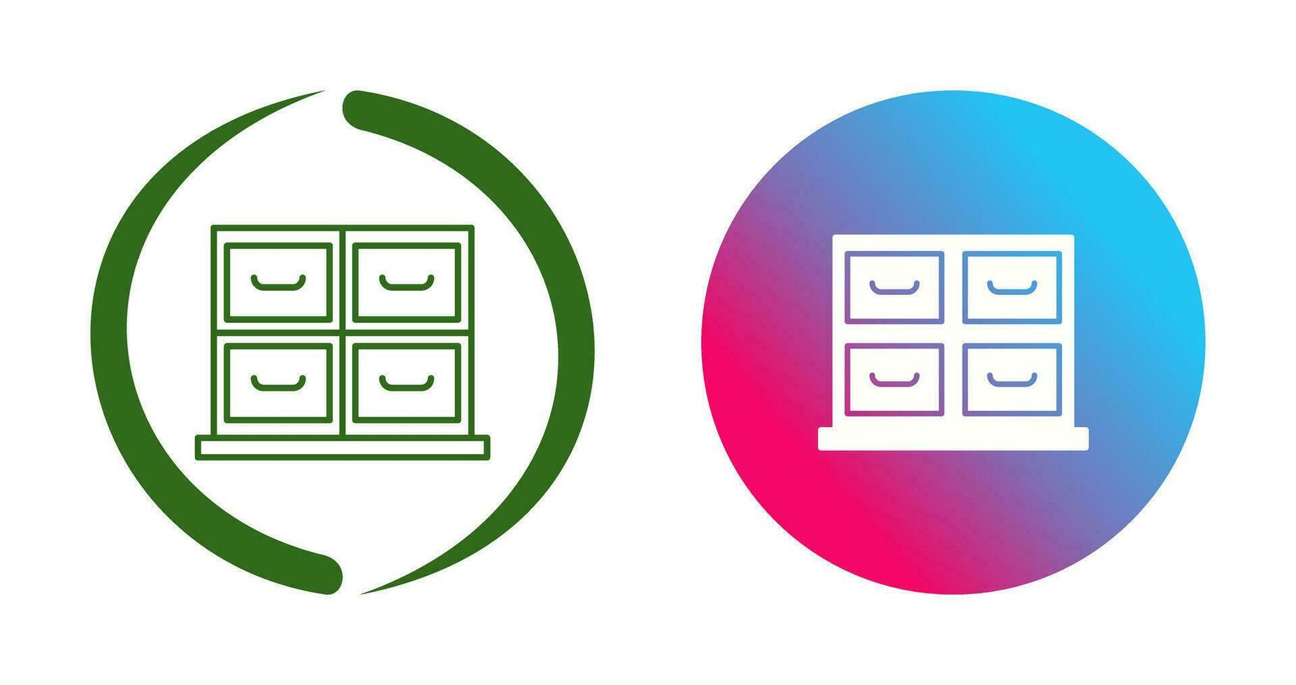 Cabinet Vector Icon