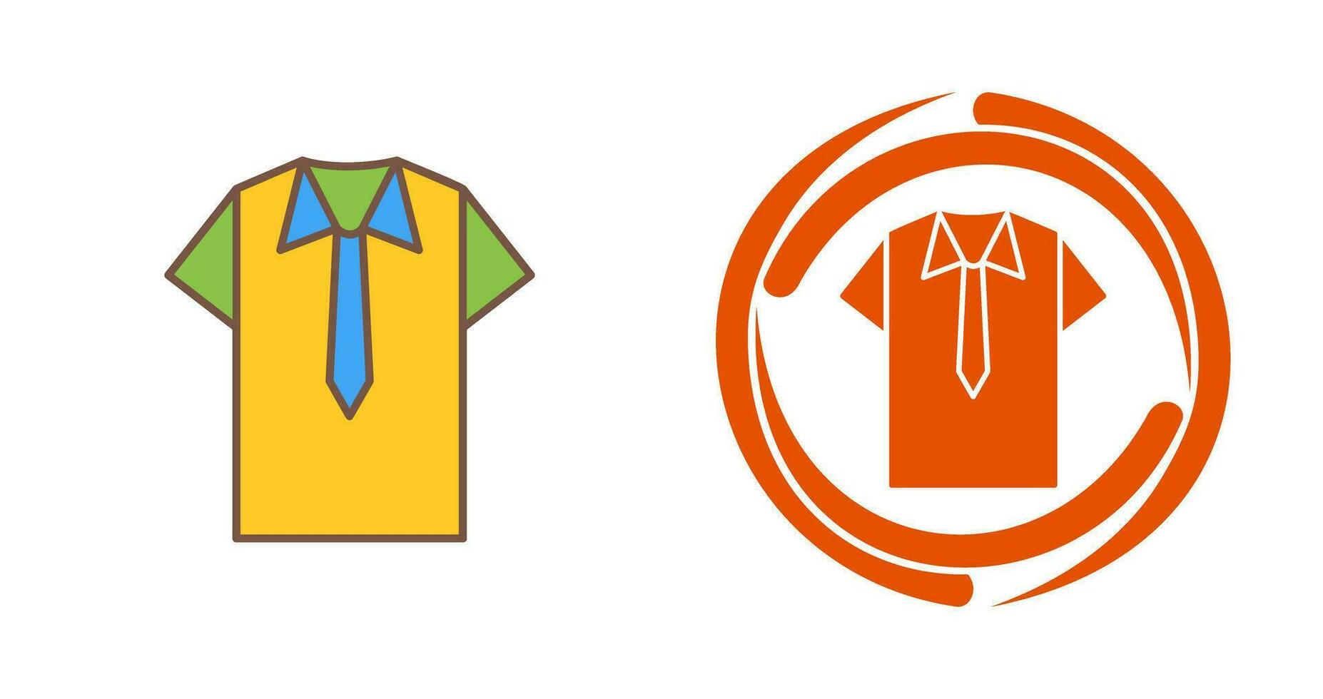 Shirt and Tie Vector Icon