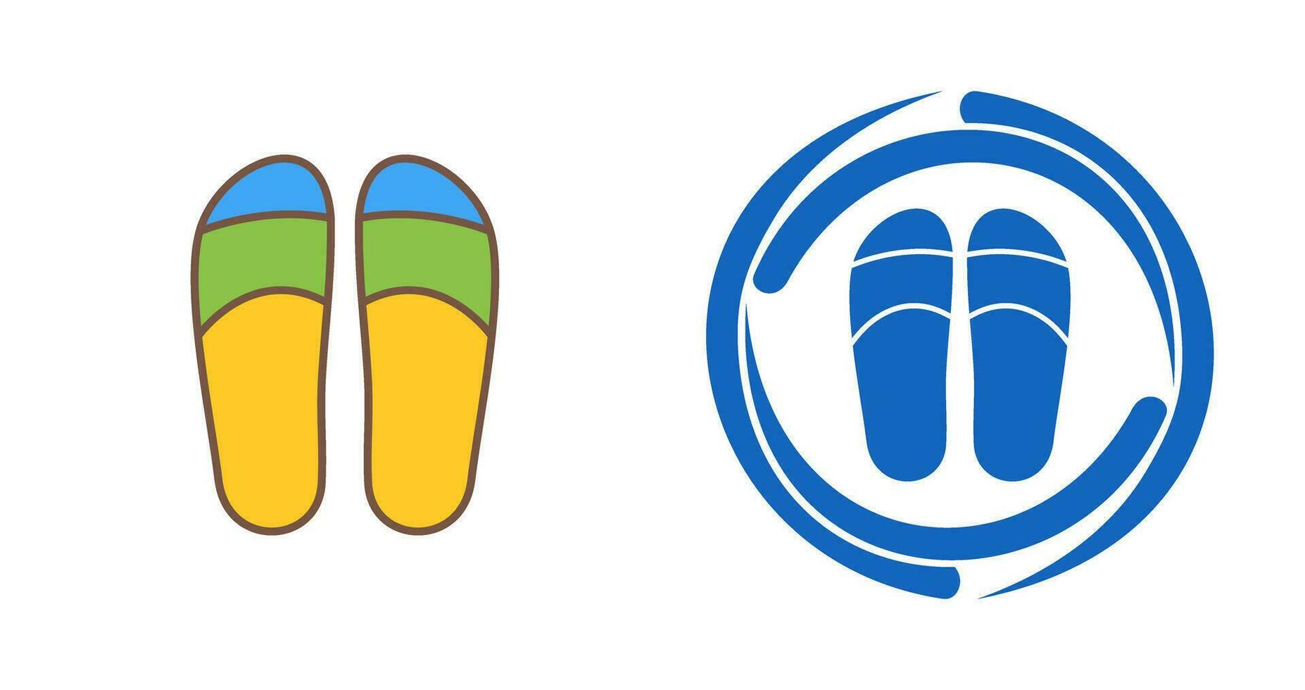 Slippers Vector Icon