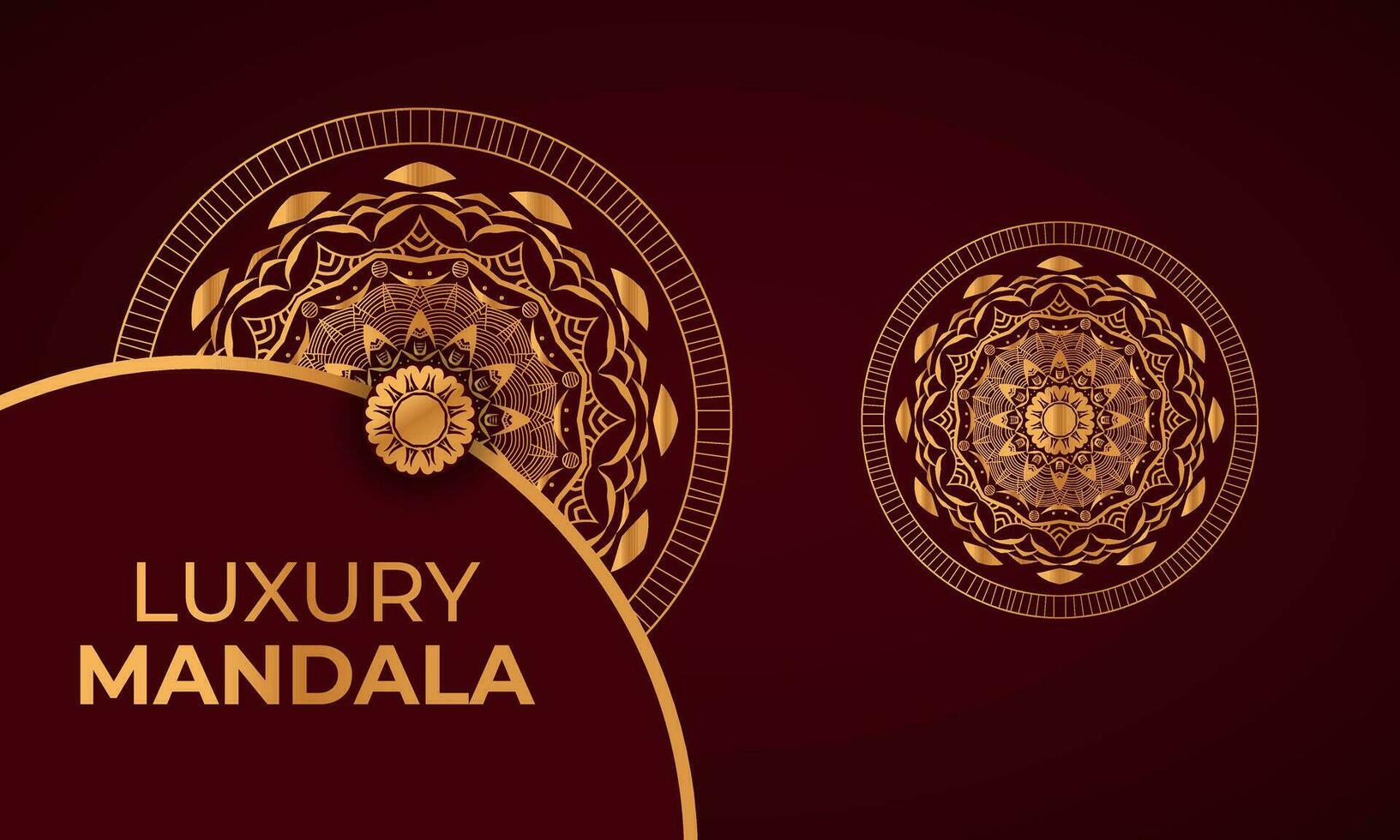 Luxury Mandala Design. vector