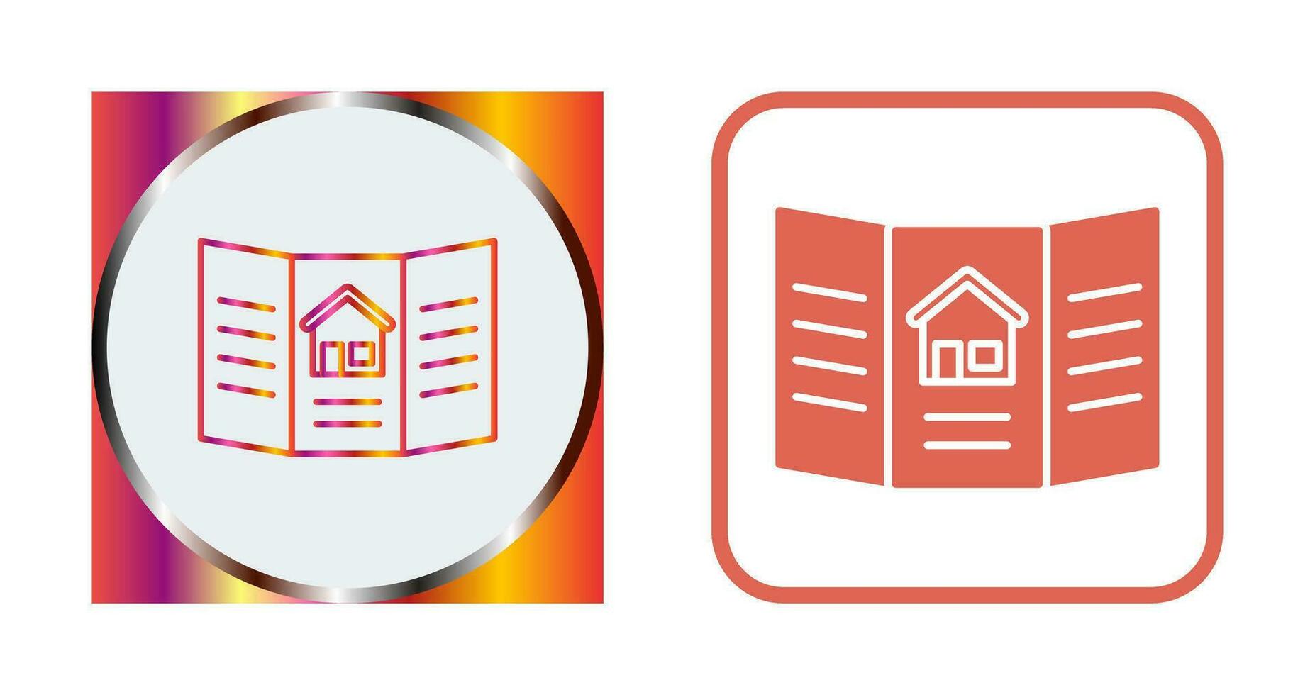 Brochure Vector Icon