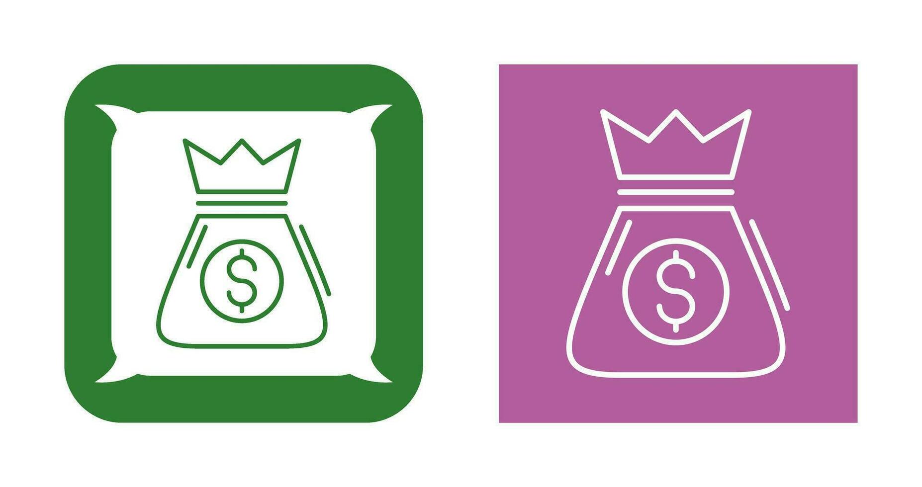 Money Bag Vector Icon