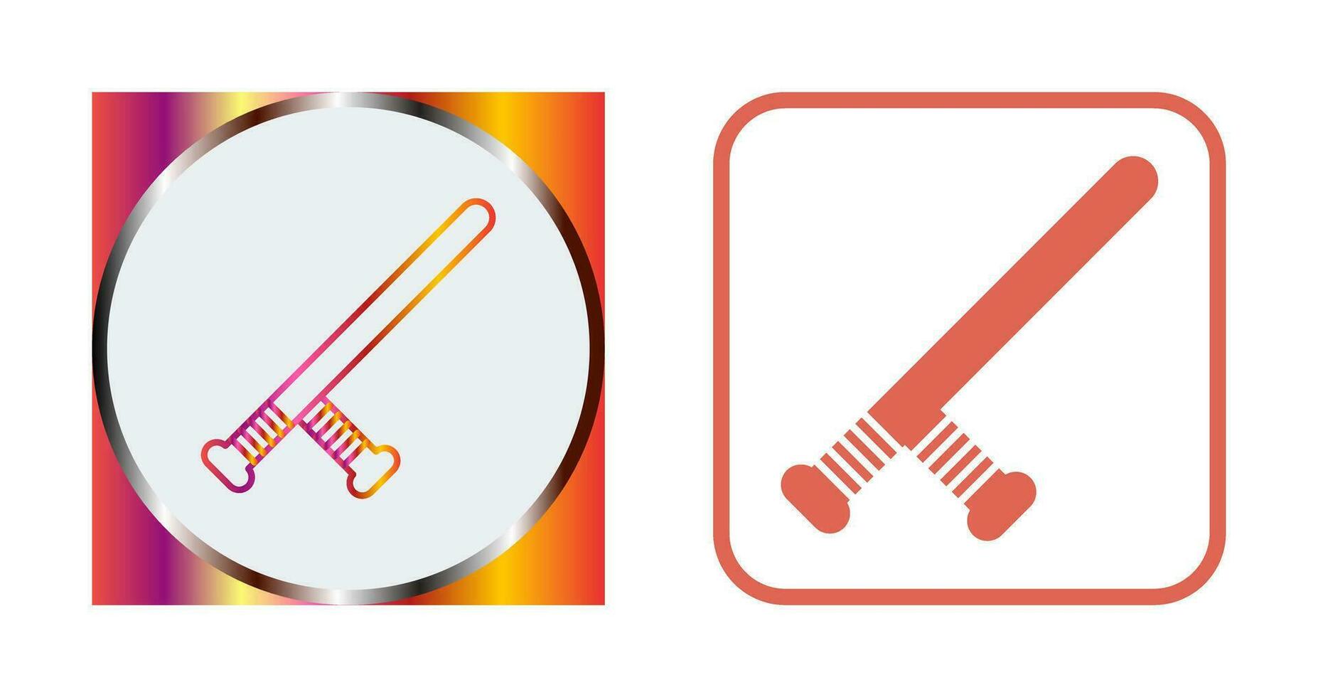 Baton Vector Icon