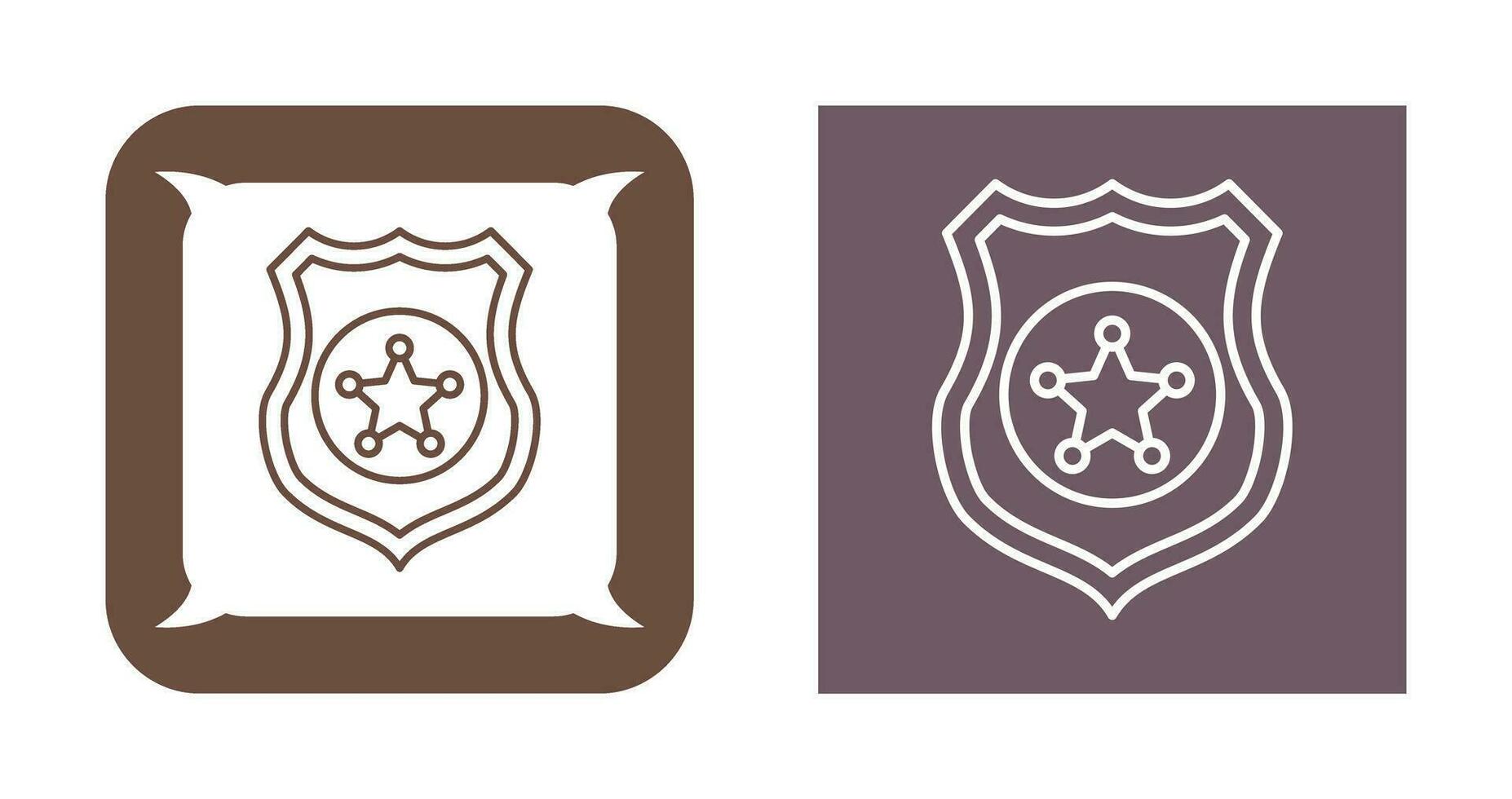 Police shield Vector Icon