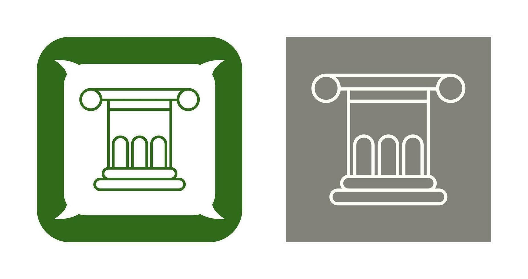 Roman Law Vector Icon