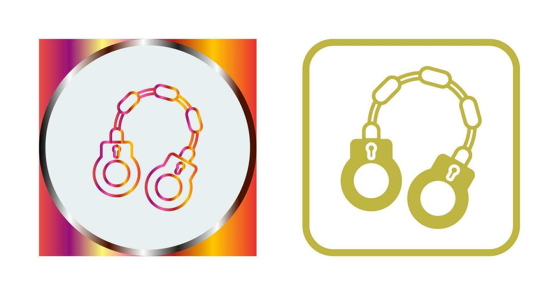 Handcuff Vector Icon