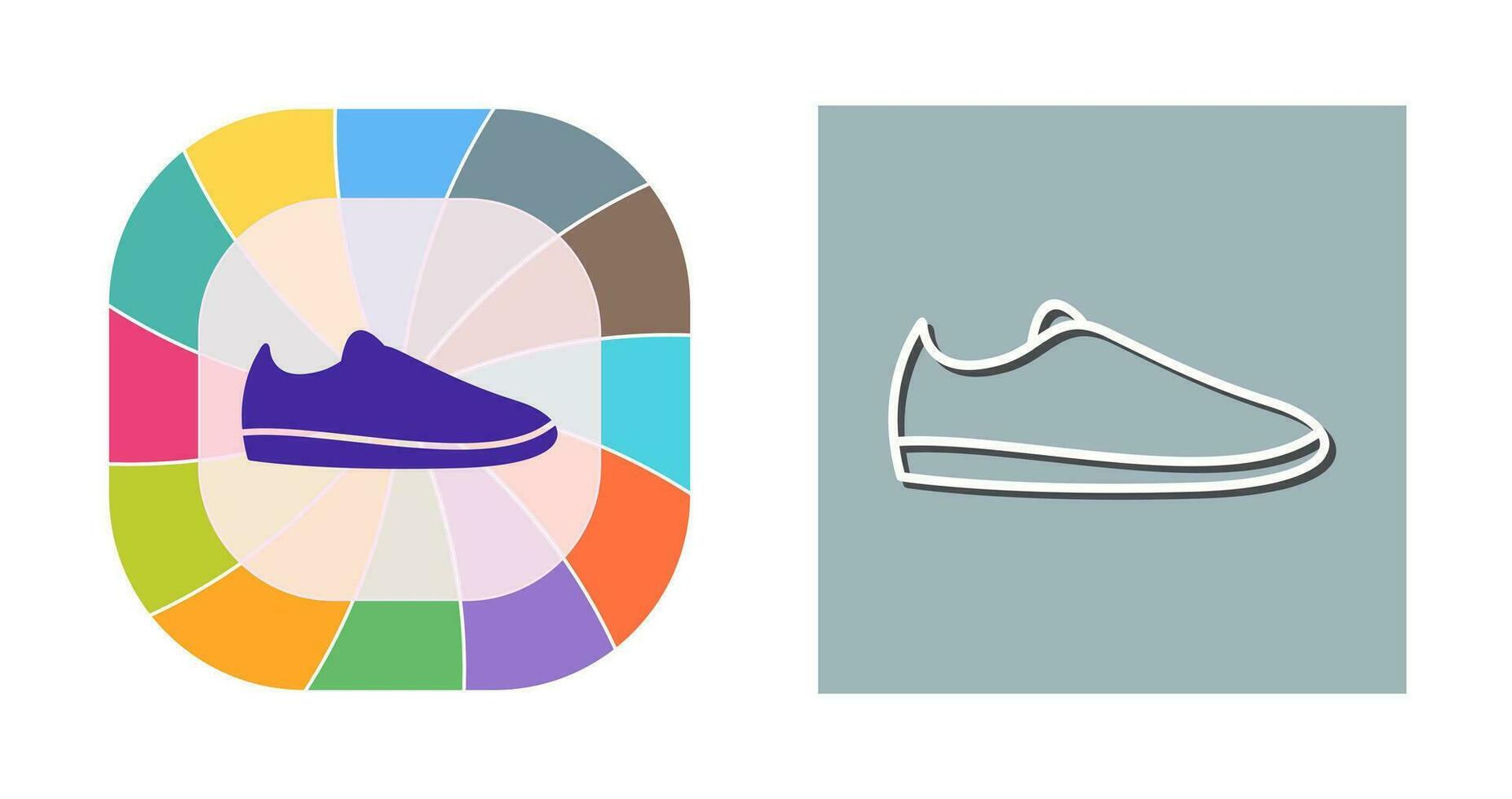 Casual Shoes Vector Icon