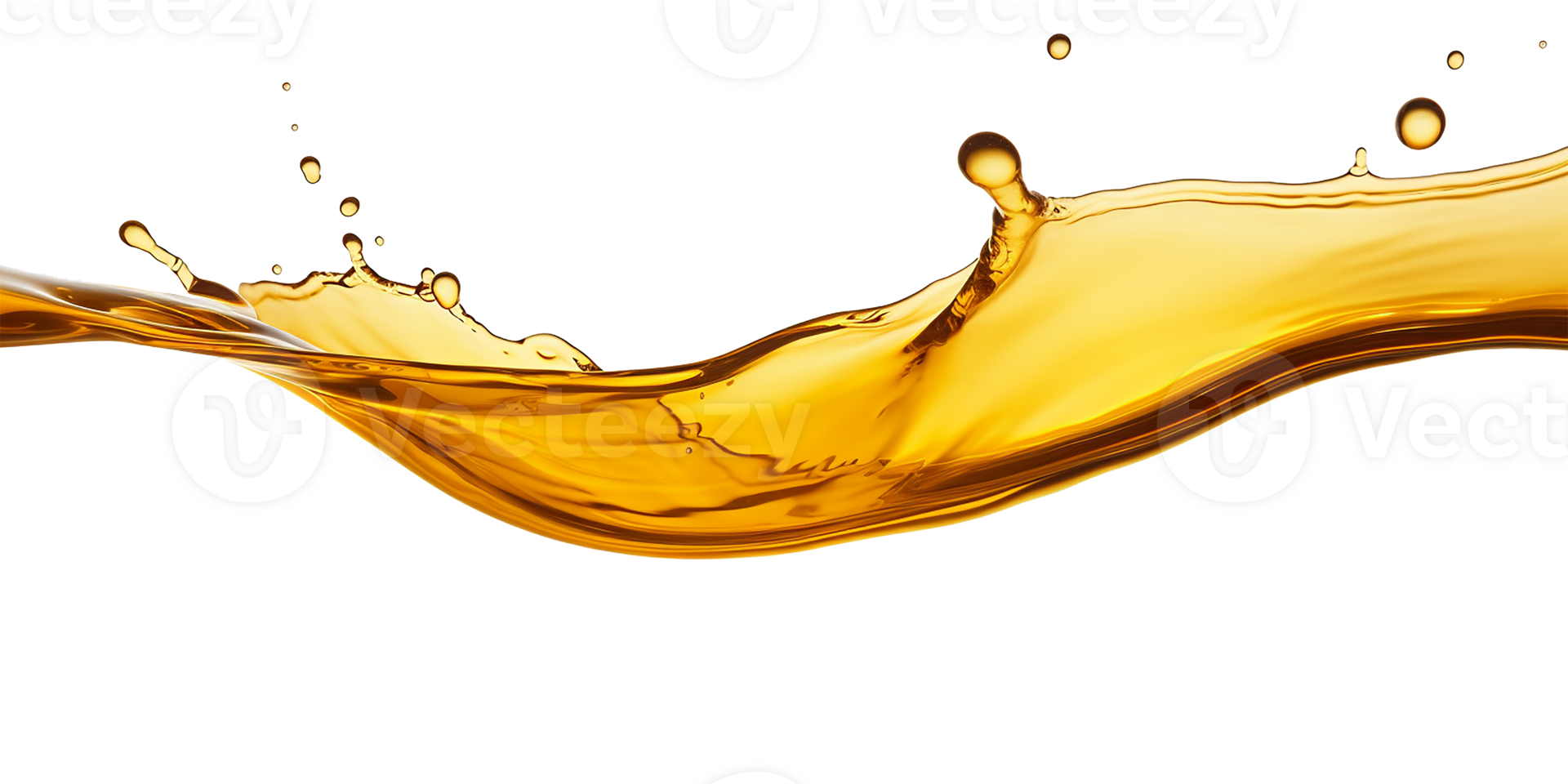photorealistic image of a splash of oil, apple juice juice. transparent splash with drops and splashes. AI generated png