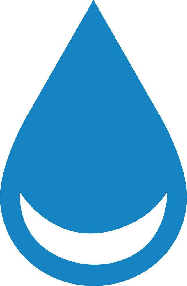 Water Drop Icon in flat. isolated on transparent background. Liquid drop icon trendy style sign for mobile apps and website design. Drop of water simple vector Symbol, logo