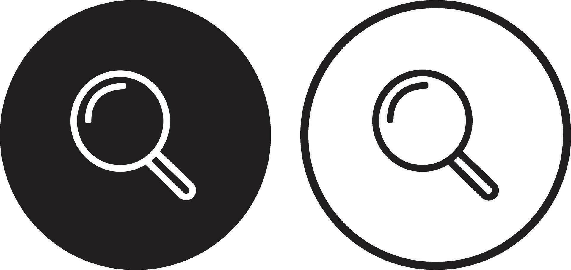 Searching icon symbol line, flat set. social design vector in trendy style isolated on transparent background. Faq and support icon sign use for mobile, apps or website.