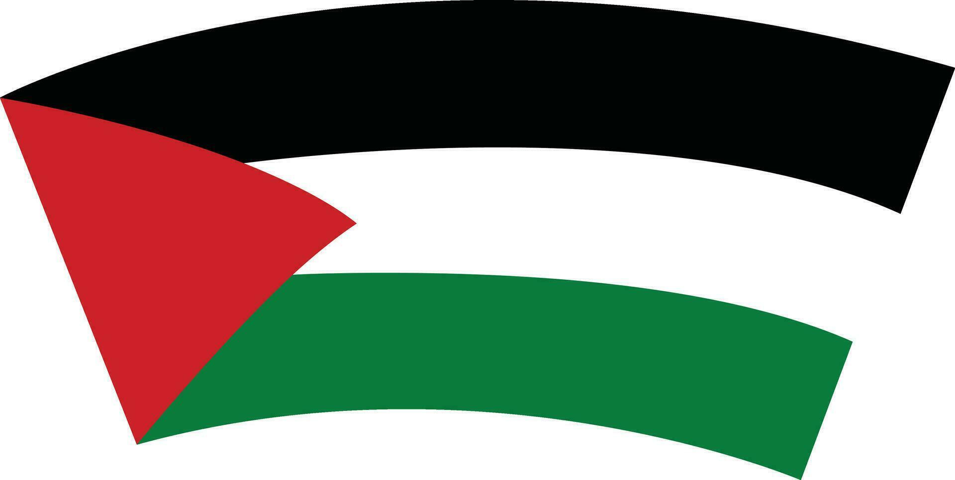 Free Palestine flag icon in flat. isolated on transparent background. use for banner, t-shirt, social media post as stand with Palestine freedom flag sign symbol vector for apps and website