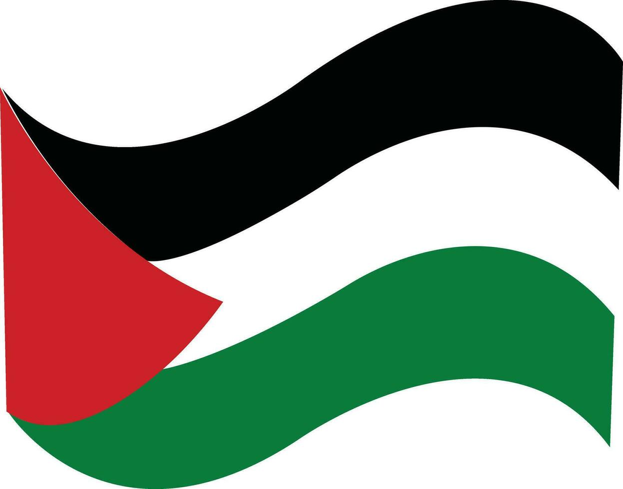 Free Palestine flag icon in flat. isolated on transparent background. use for banner, t-shirt, social media post as stand with Palestine freedom flag sign symbol vector for apps and website