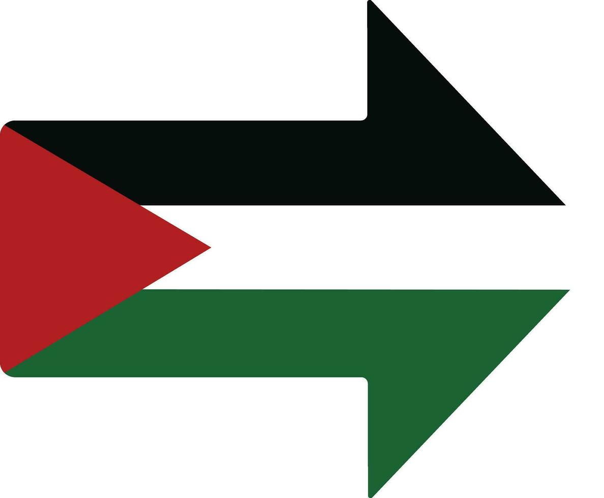 Free Palestine flag icon in flat. isolated on transparent background. use for banner, t-shirt, social media post as stand with Palestine freedom flag sign symbol vector for apps and website