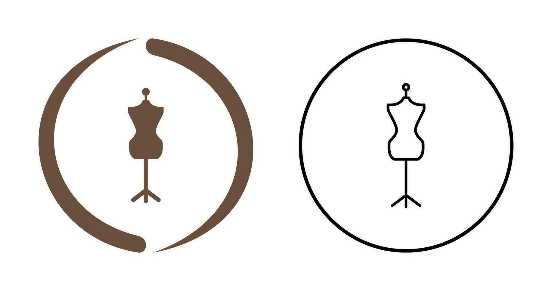 Dress Holder Vector Icon