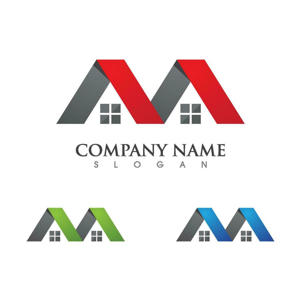 Property and Construction Logo design vector