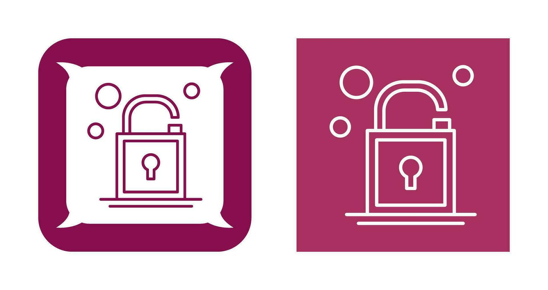 Open Lock Vector Icon