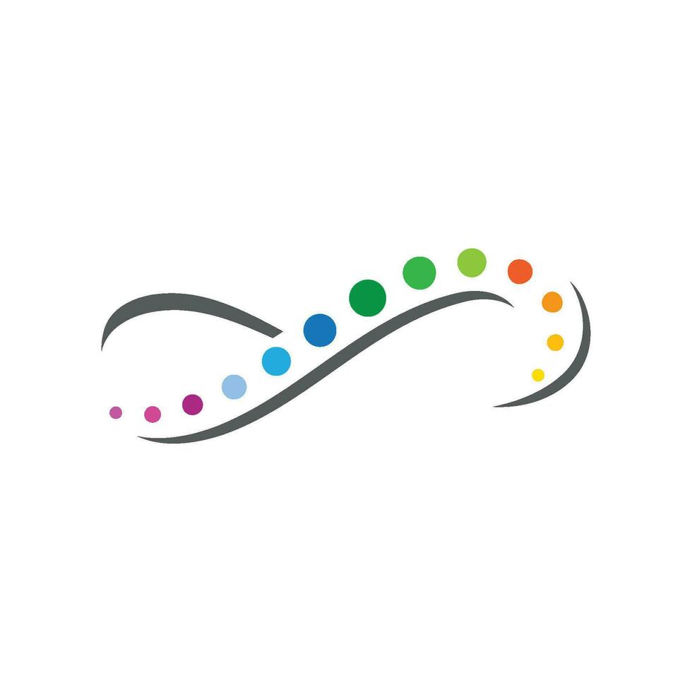 Spine diagnostics symbol vector
