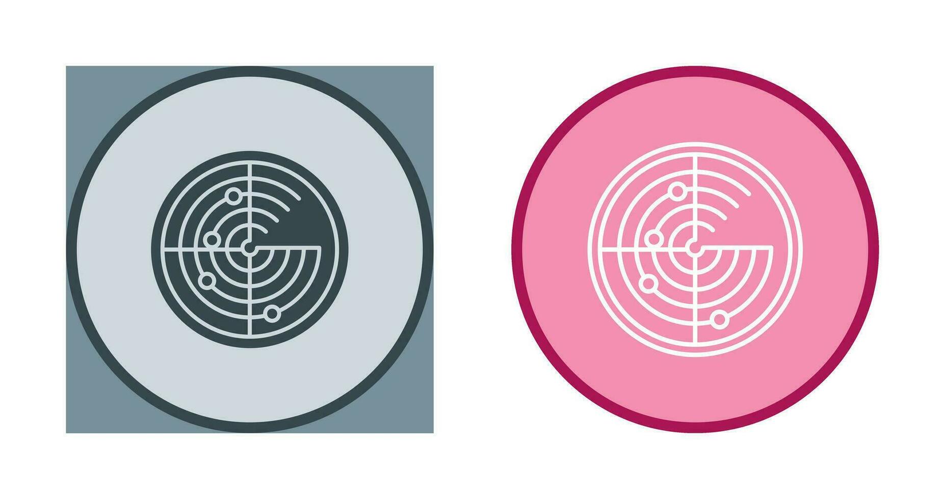 Radar Vector Icon