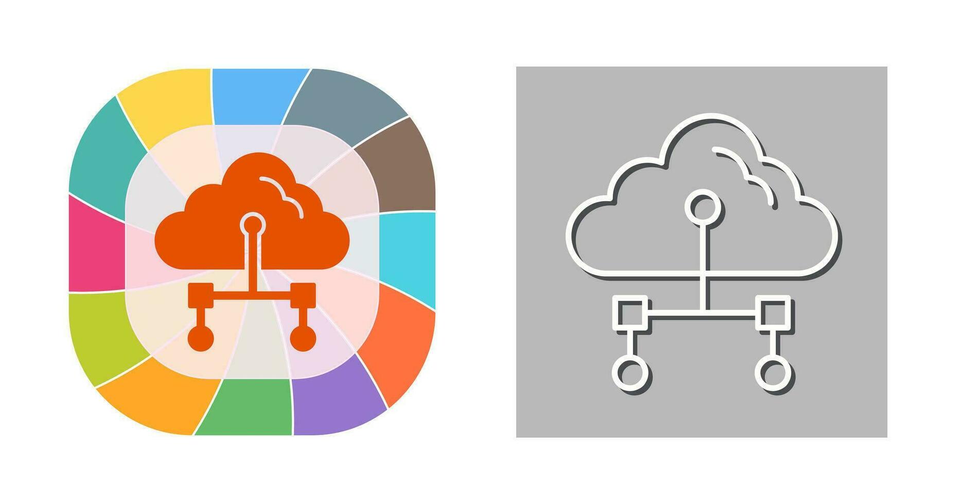 Internet Cloud Vector Icon