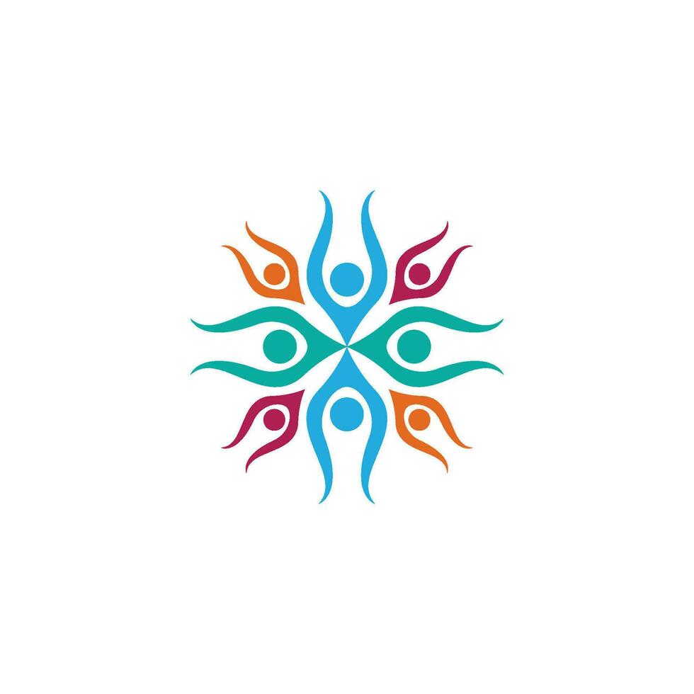 Community, network and social icon vector