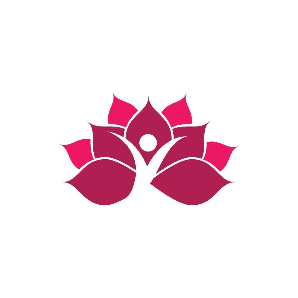 Beauty Vector lotus icon