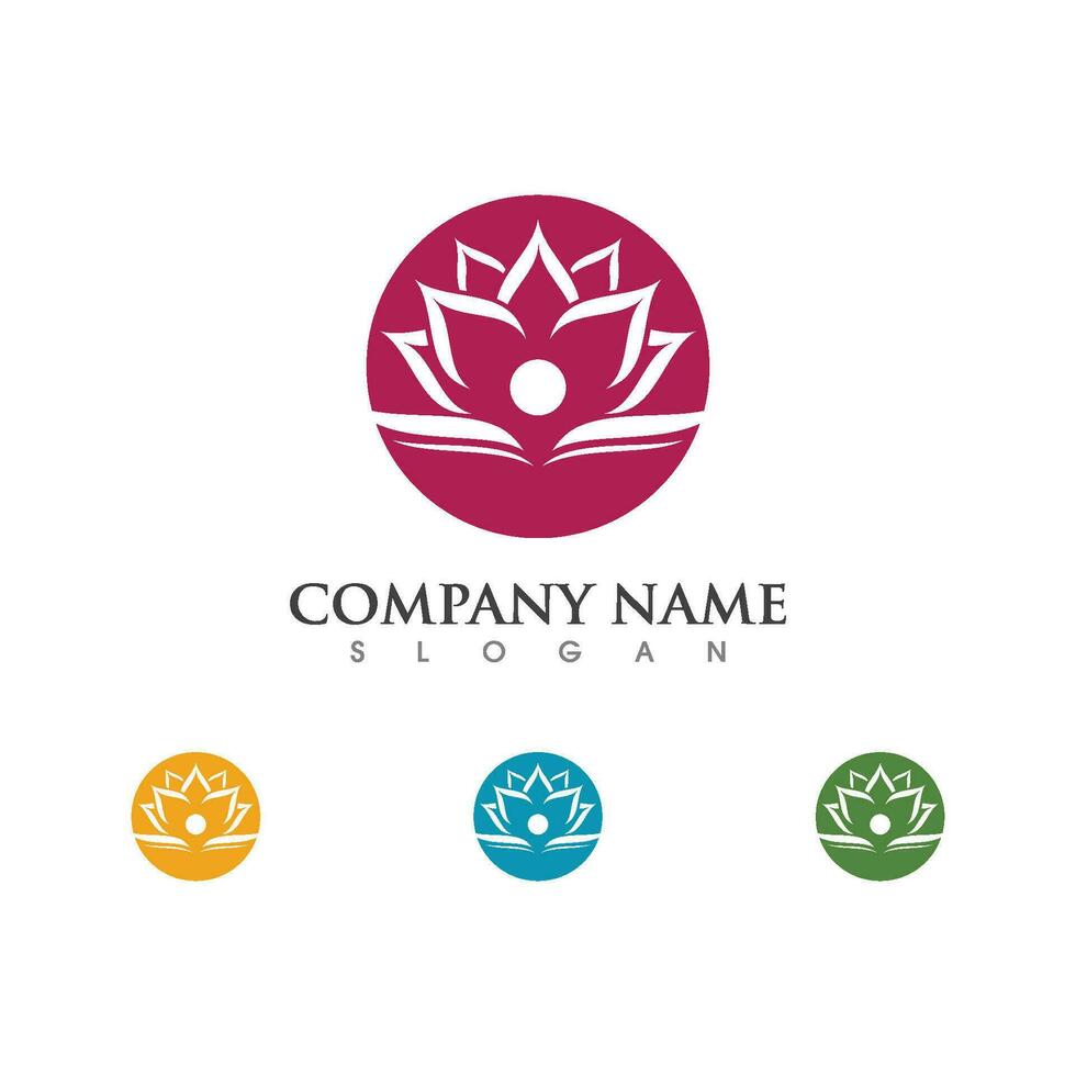 Beauty Vector lotus icon