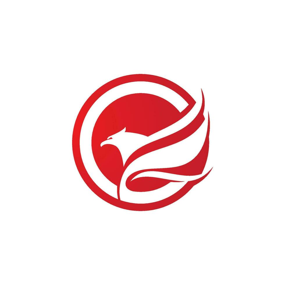 Falcon Logo Template vector
