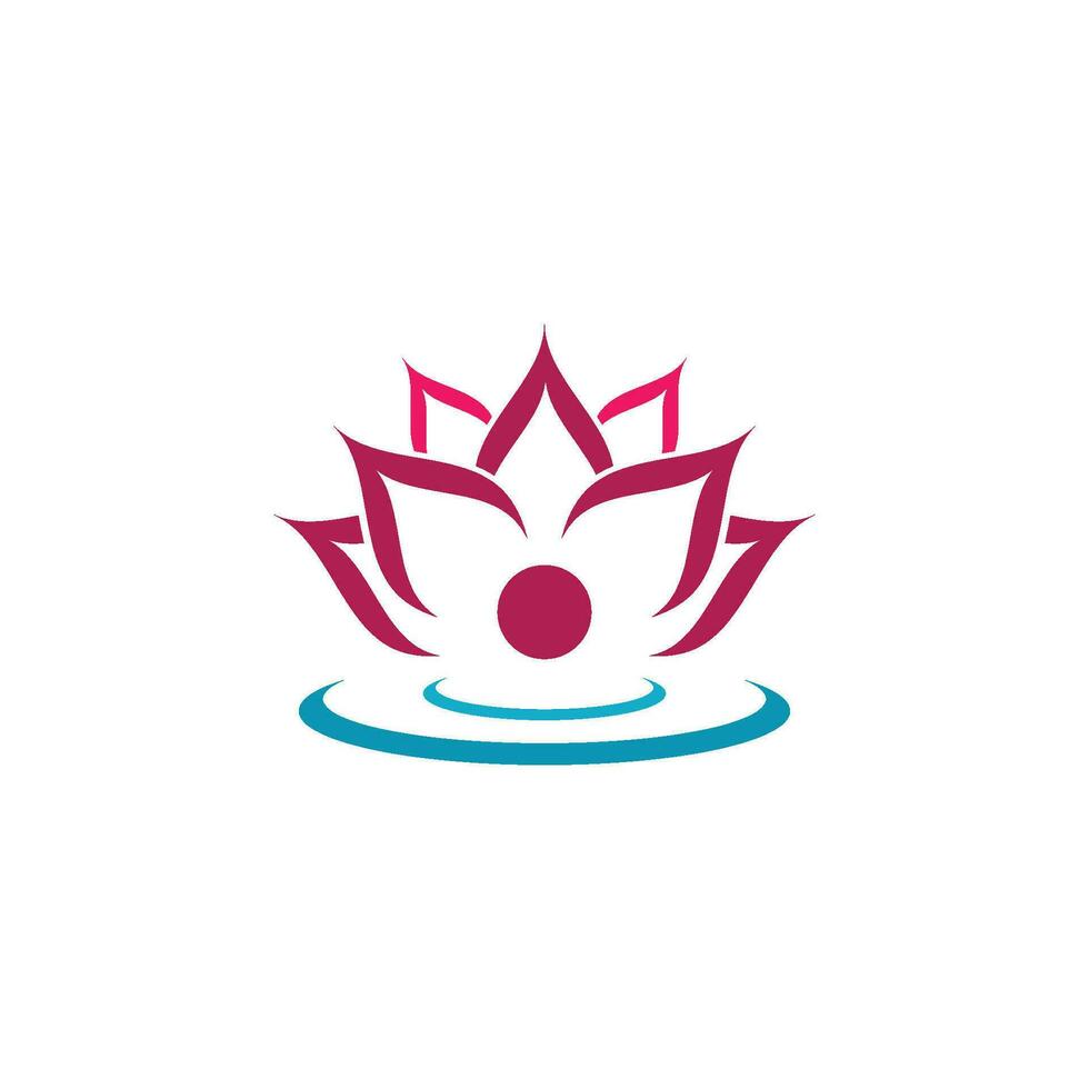 Beauty Vector lotus icon