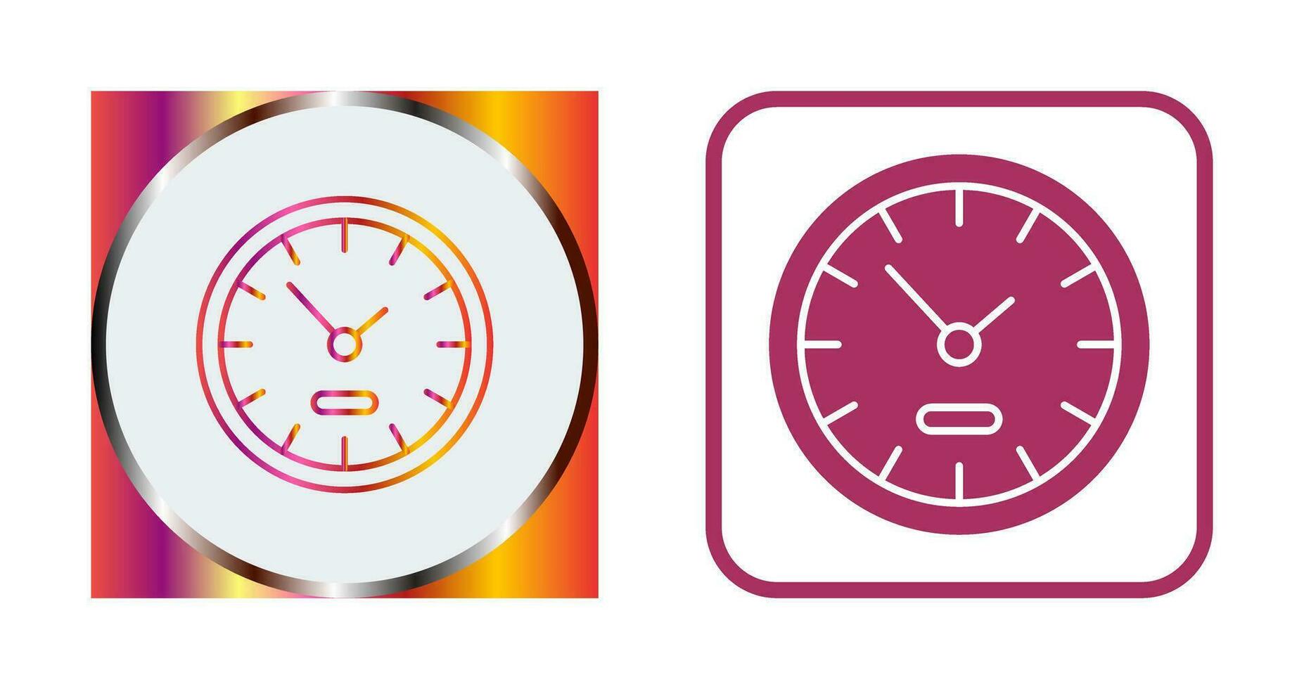 icono de vector de reloj