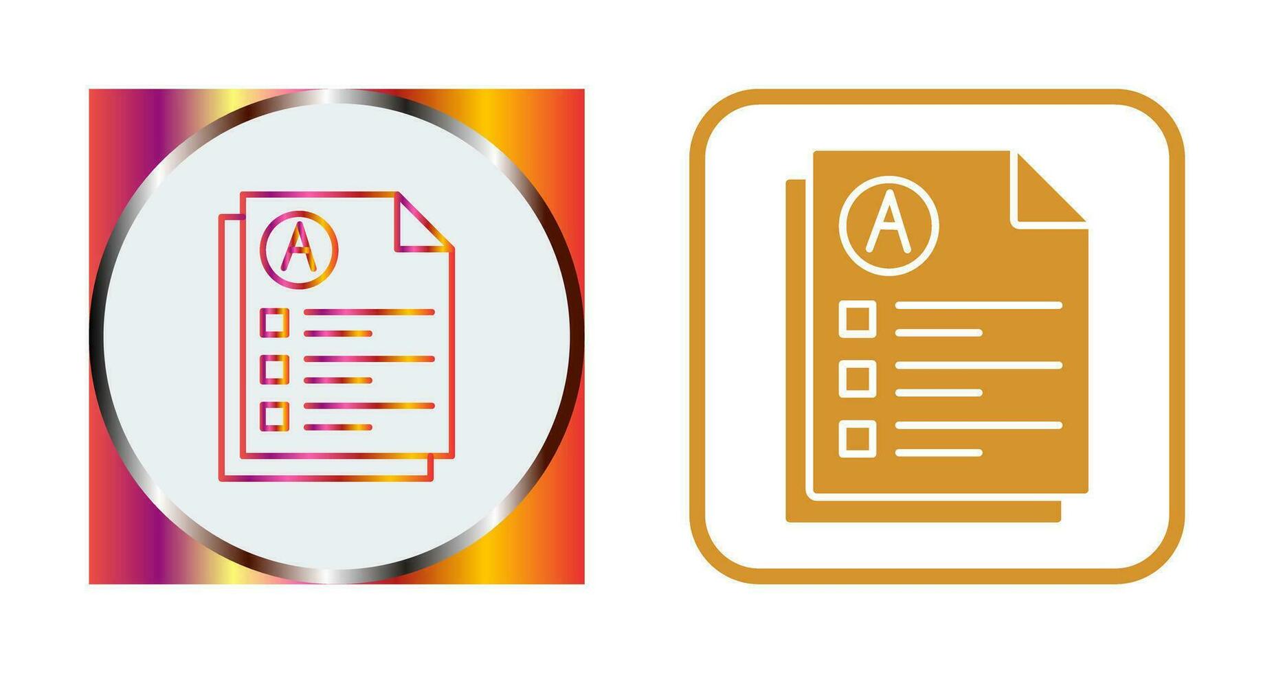 Exam Vector Icon