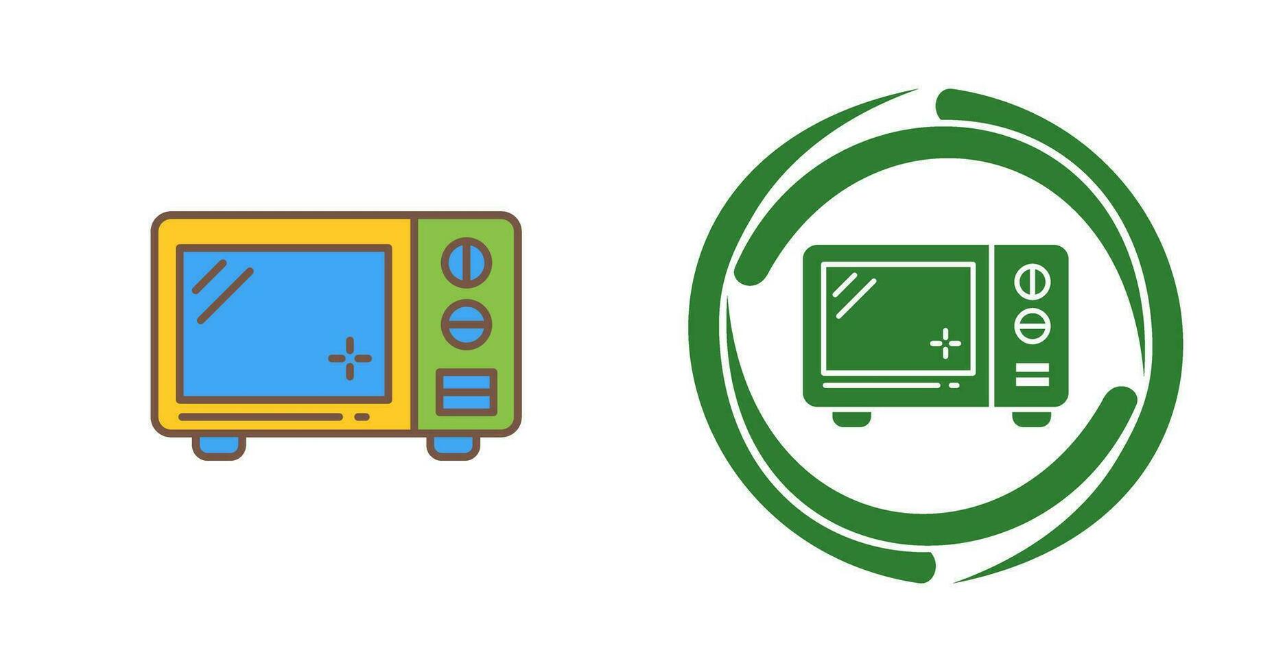 Microwave Vector Icon