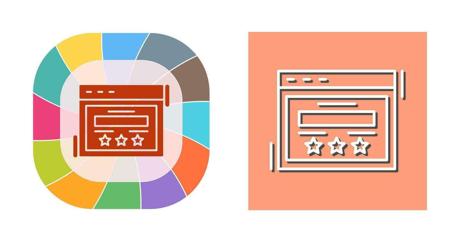 Rating Vector Icon
