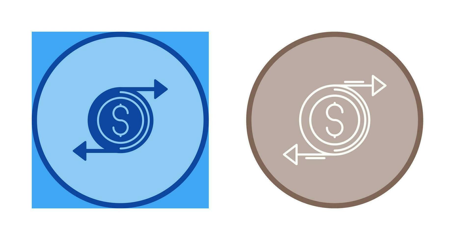 Money Flow Vector Icon