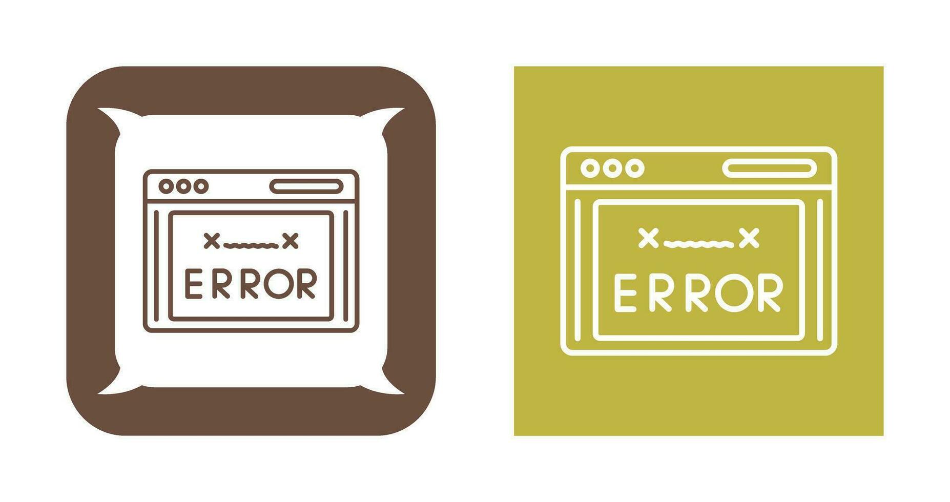 Error Code Vector Icon