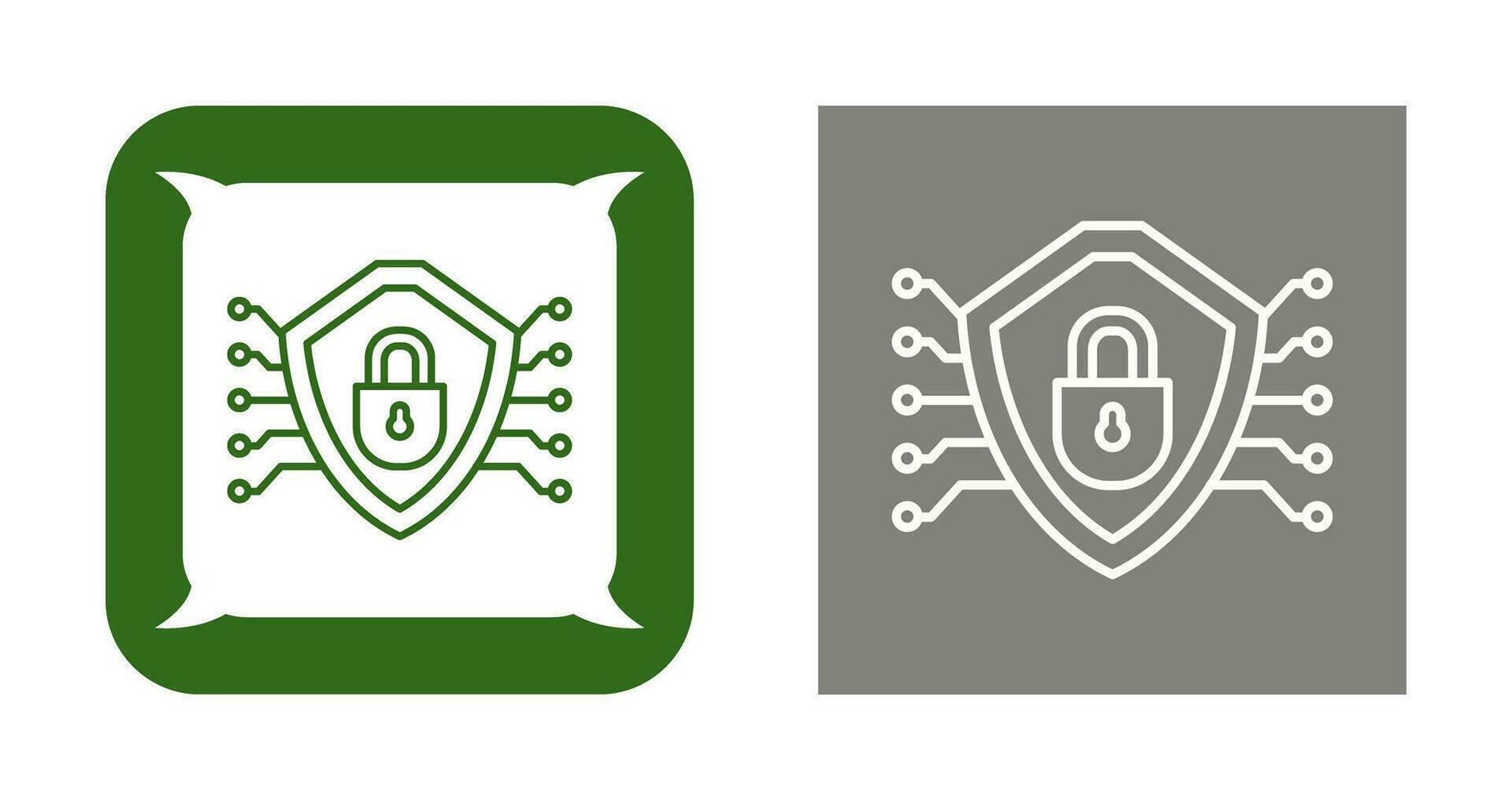 Cyber Security Vector Icon