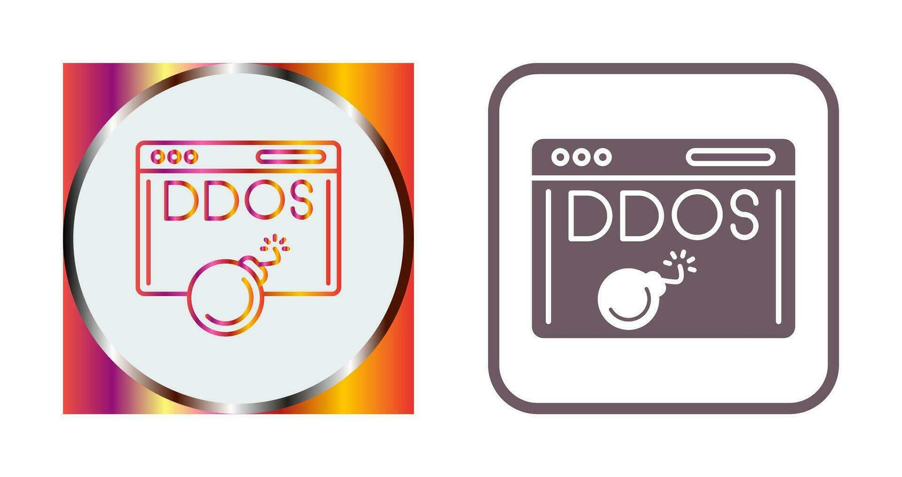 Ddos Attack Vector Icon