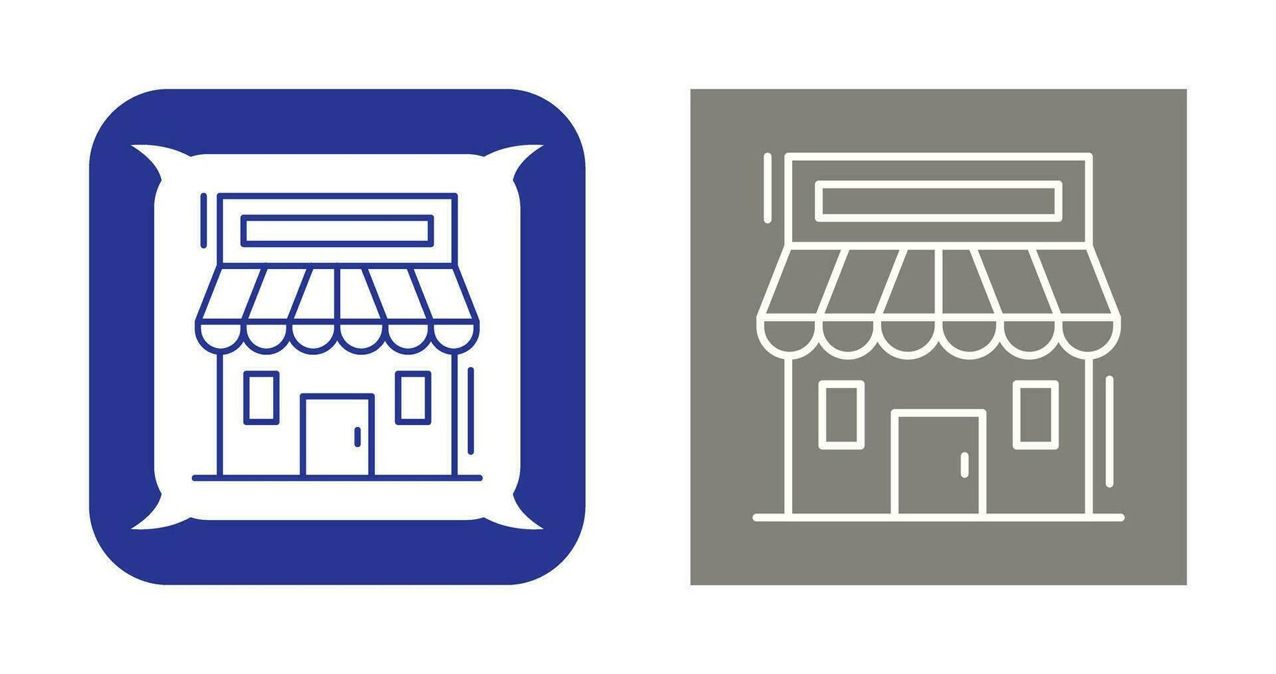 Retail Place Vector Icon