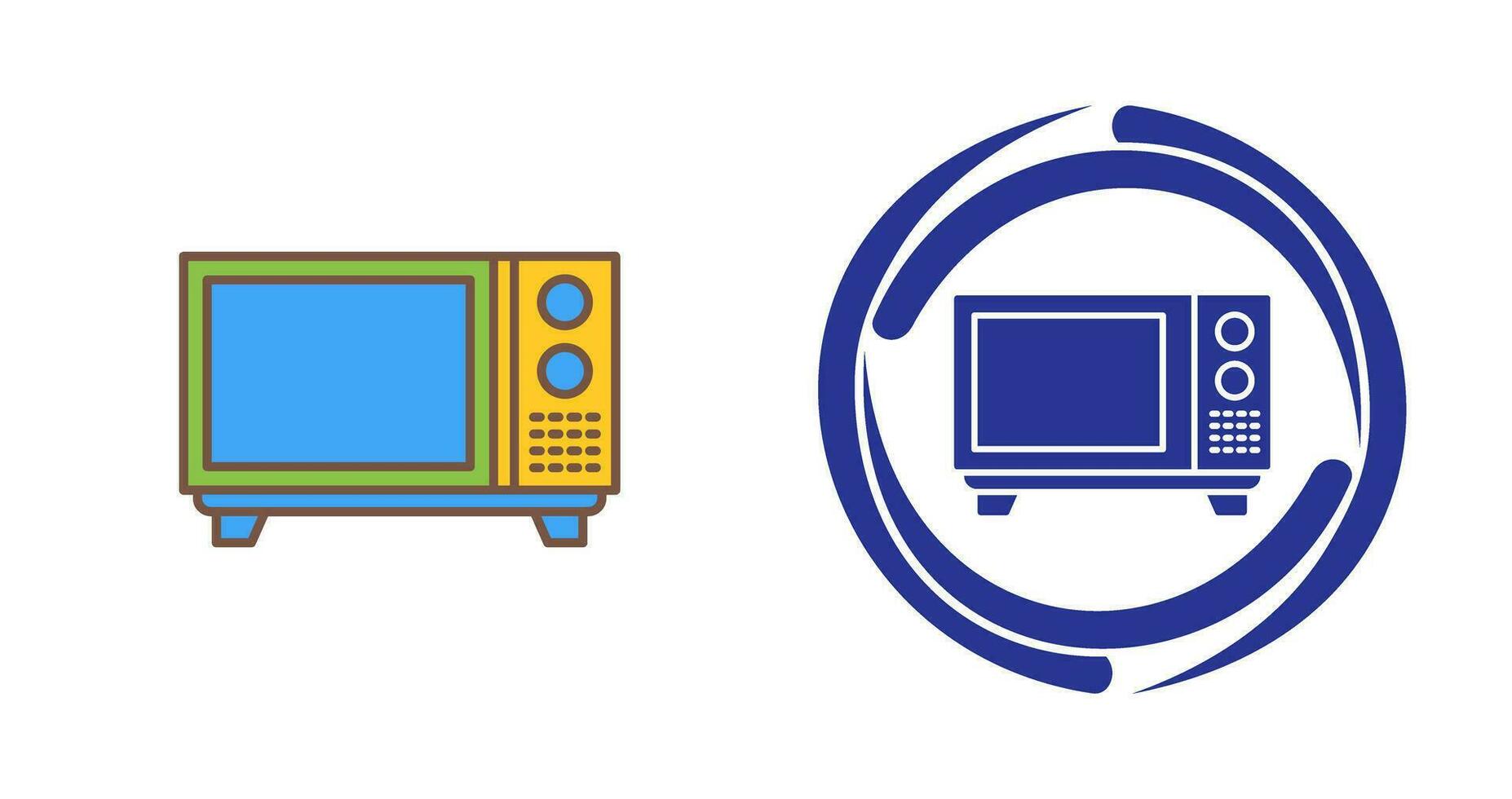 Microwave Vector Icon