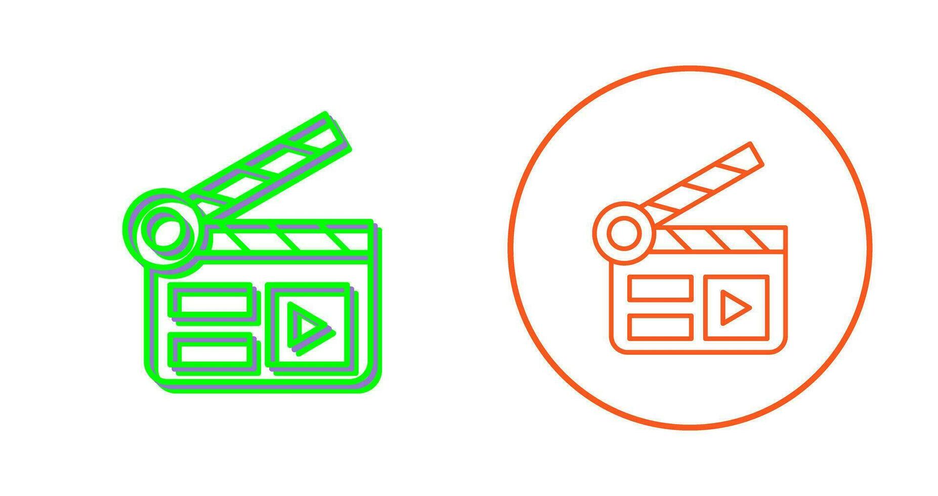 Clapper Board Vector Icon