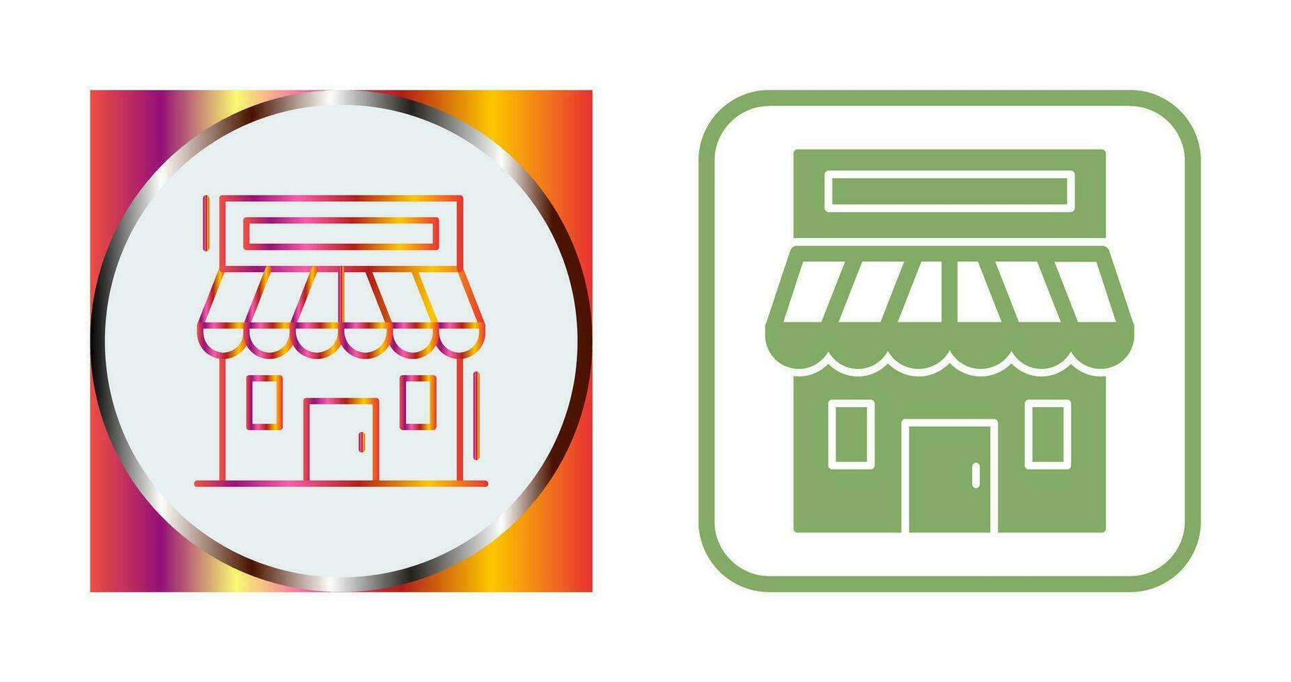 Retail Place Vector Icon
