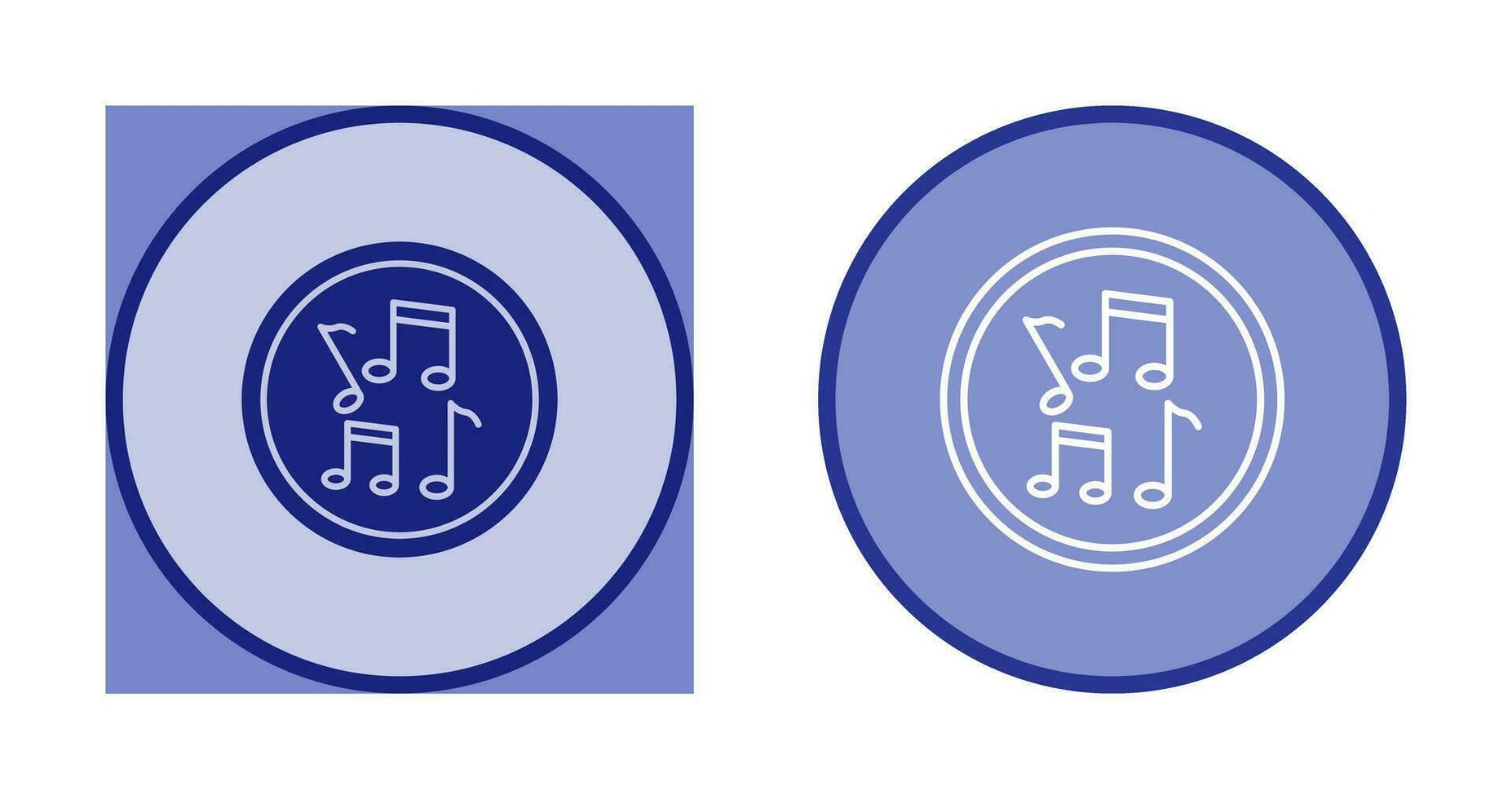 Musical Notes Vector Icon