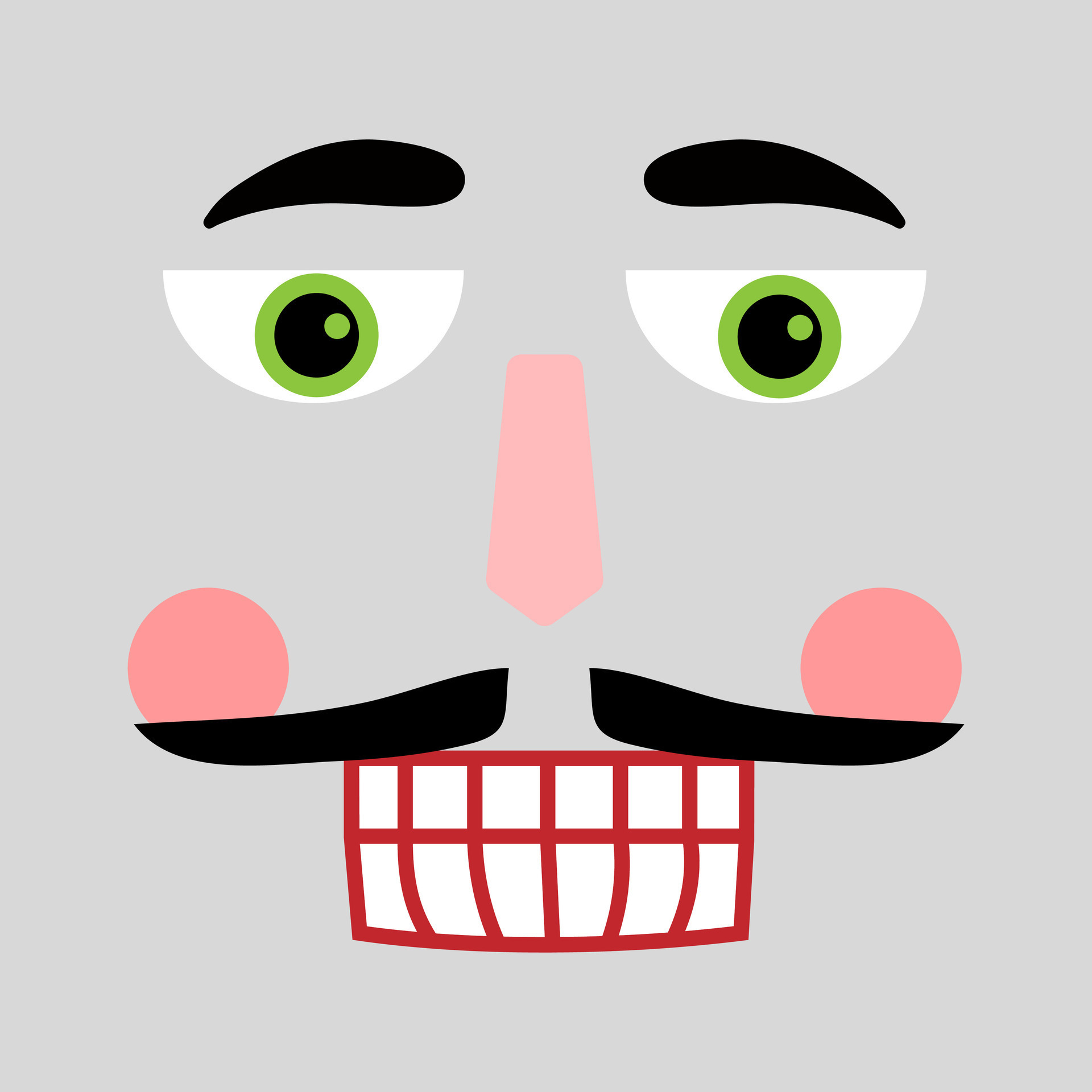 Nutcracker face icon vector. Nutcracker illustration sign. Ballet symbol or logo. 33971163