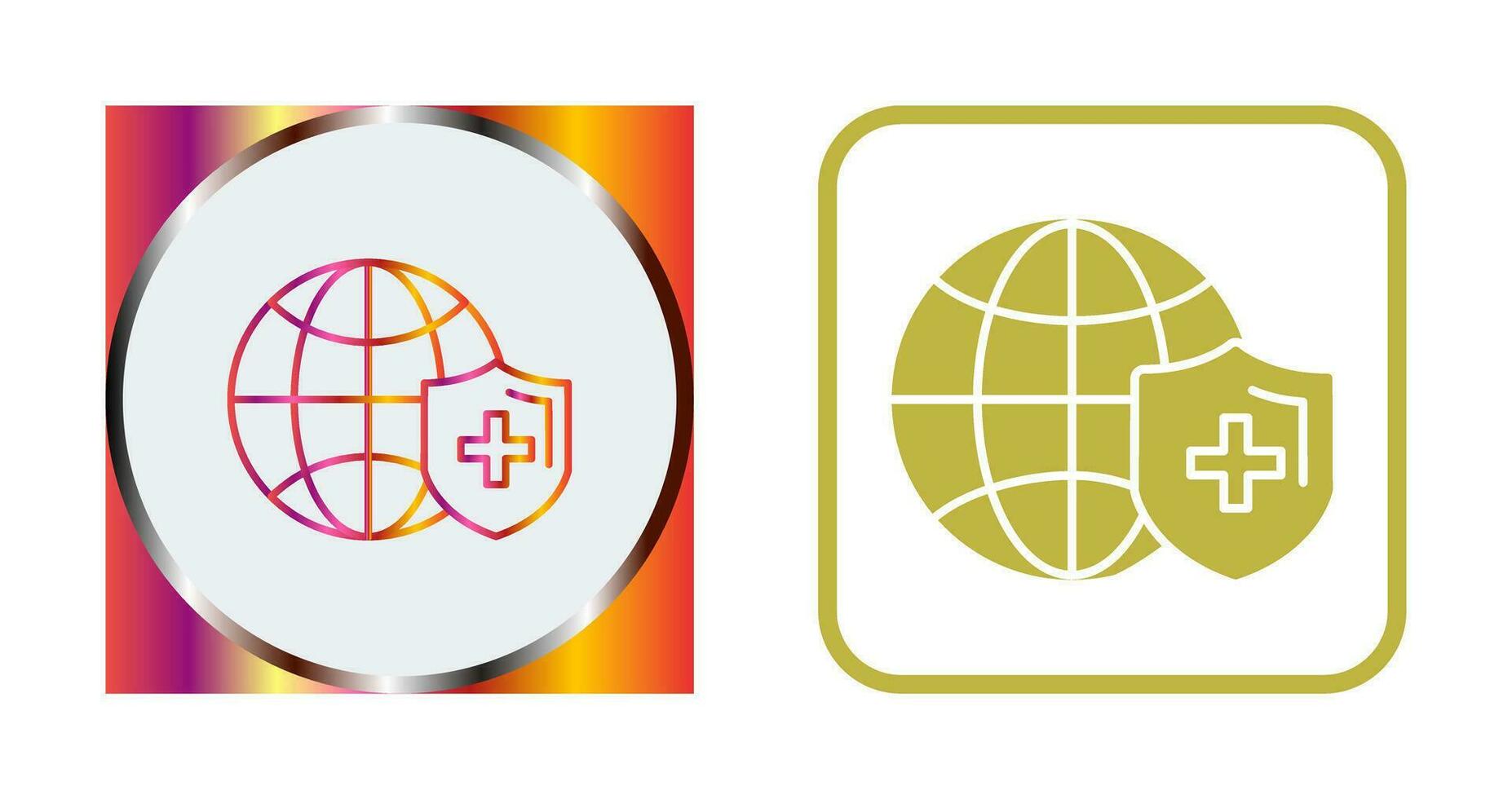 Global Protection Vector Icon