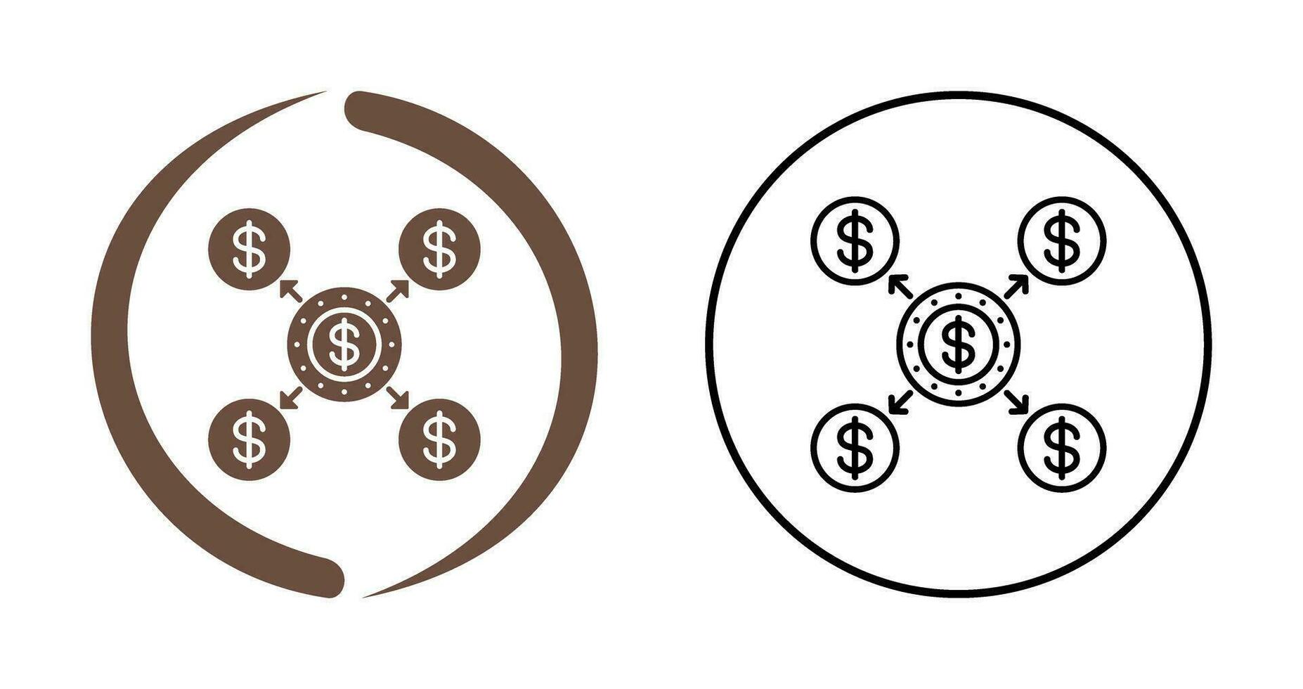 Distribution Vector Icon