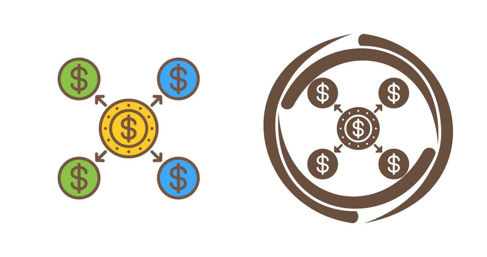 Distribution Vector Icon