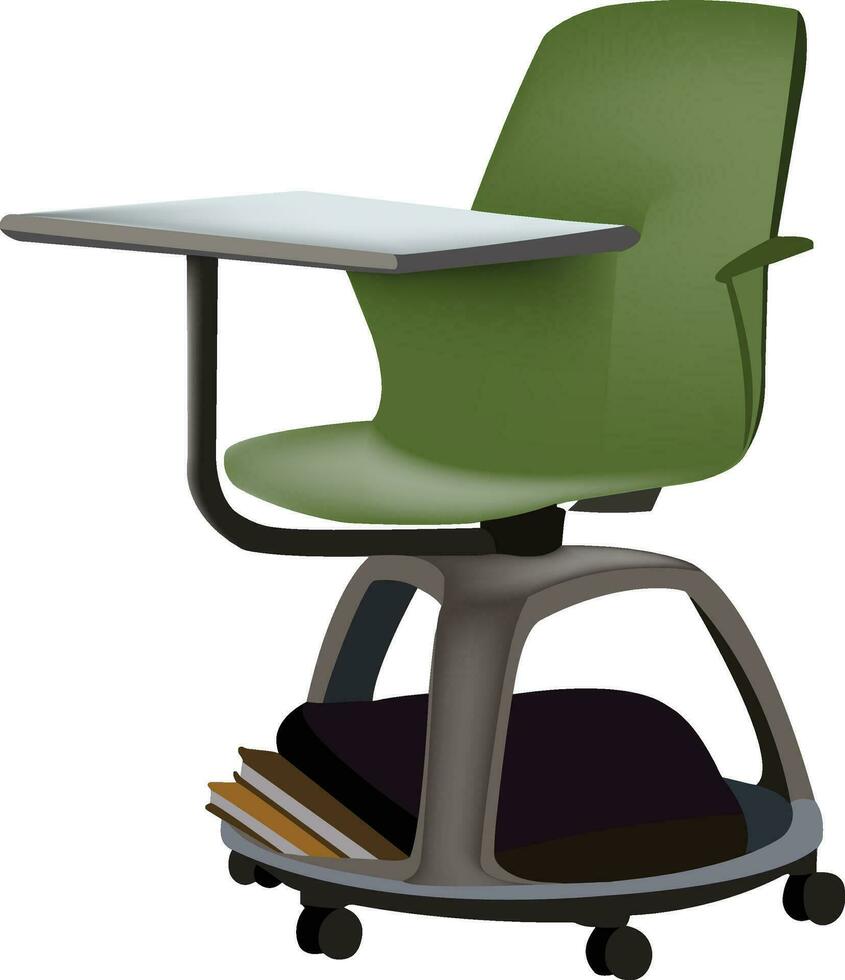 school desk with wheels school desk with wheels vector