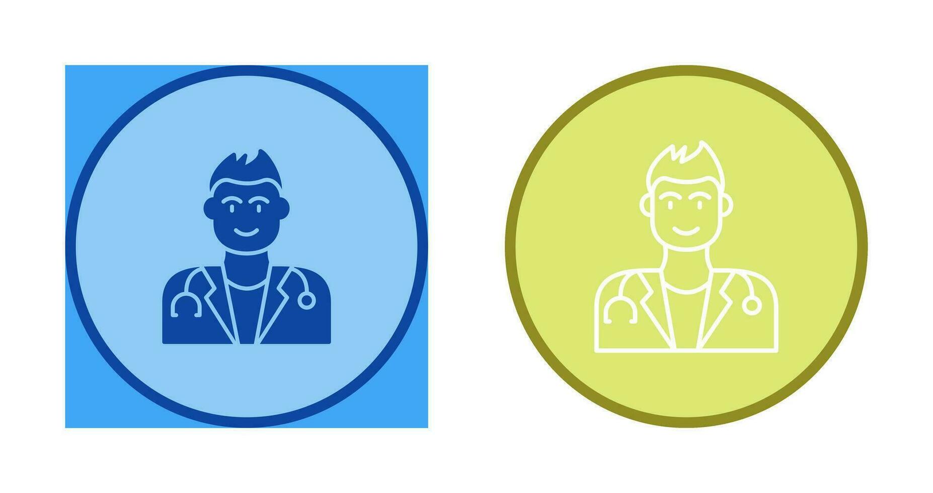 icono de vector de doctor